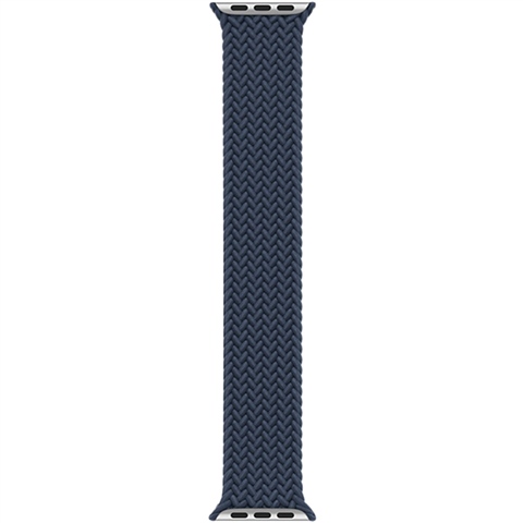 Braided Solo Loop STRAP ONLY, Black Unity, 45mm Size 5, B Braided Solo Loop STRAP ONLY, Black Unity, 45mm Size 5, B